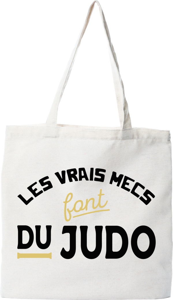 Tote bag coton recycle les mecs font du judo