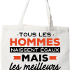 Tote bag coton recycle les meilleurs sont aveyronnais