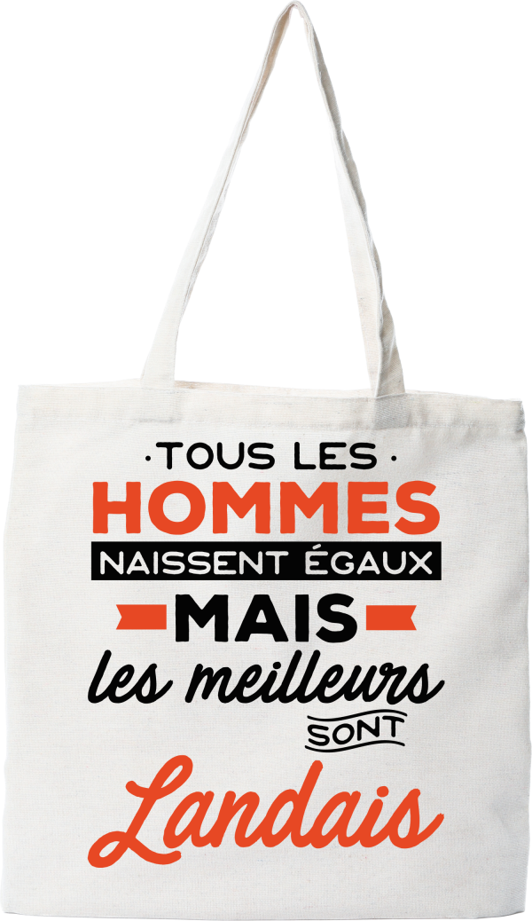 Tote bag coton recycle les meilleurs sont landais