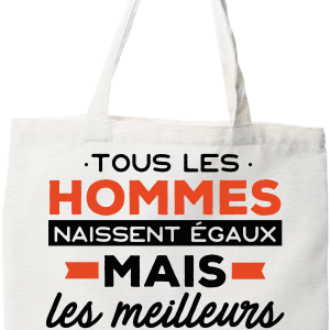 Tote bag coton recycle les meilleurs sont loirains