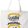 Tote bag coton recycle les vraies font du judo