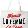 Tote bag coton recycle maman la legende