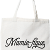 Tote bag coton recycle mamie-fique