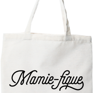Tote bag coton recycle mamie-fique