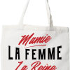 Tote bag coton recycle mamie la legende