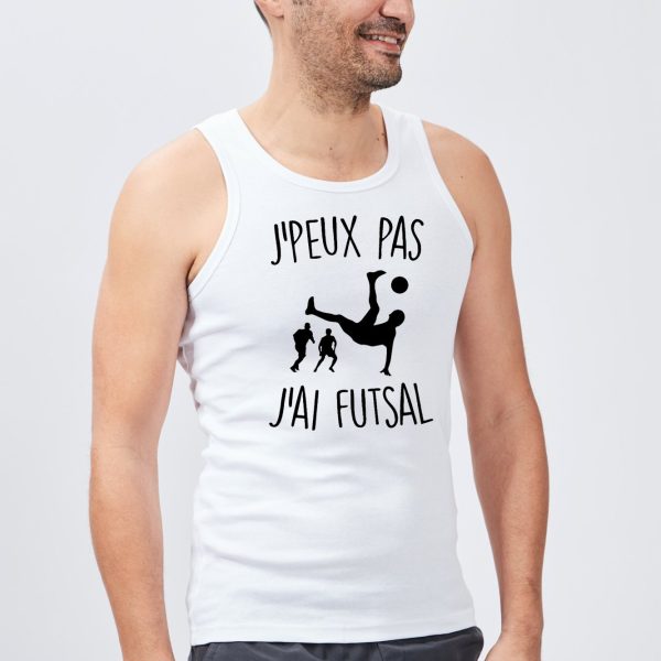 Debardeur Homme J’peux pas j’ai futsal