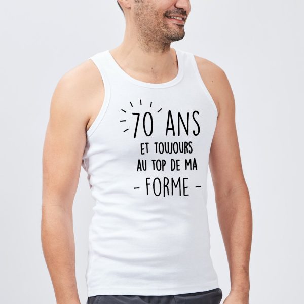 Debardeur Homme Anniversaire 70 ans