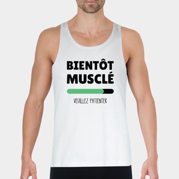 Debardeur Homme Bientot muscle