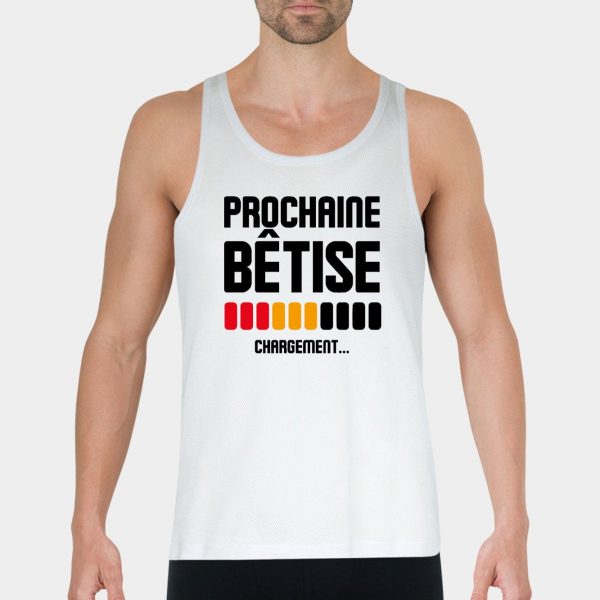 Debardeur Homme Chargement prochaine betise