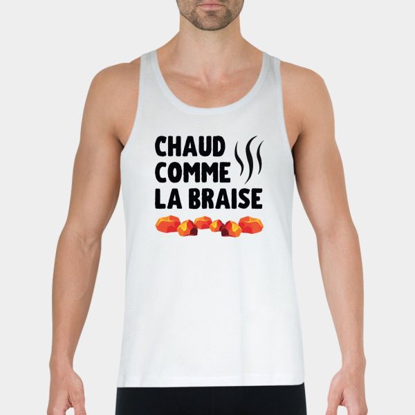 Debardeur Homme Chaud comme la braise