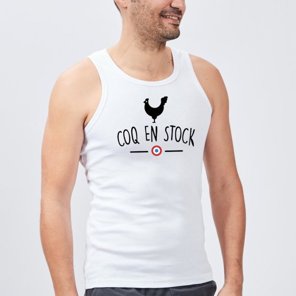 Debardeur Homme Coq en stock