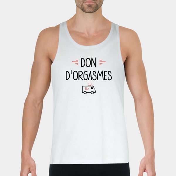 Debardeur Homme Don d’orgasmes