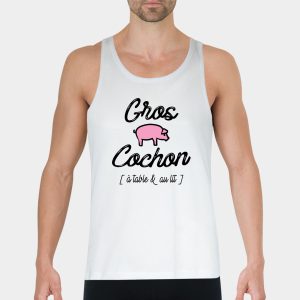 Debardeur Homme Gros cochon