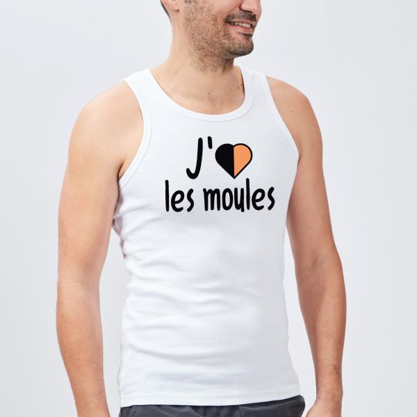 Debardeur Homme J’aime les moules