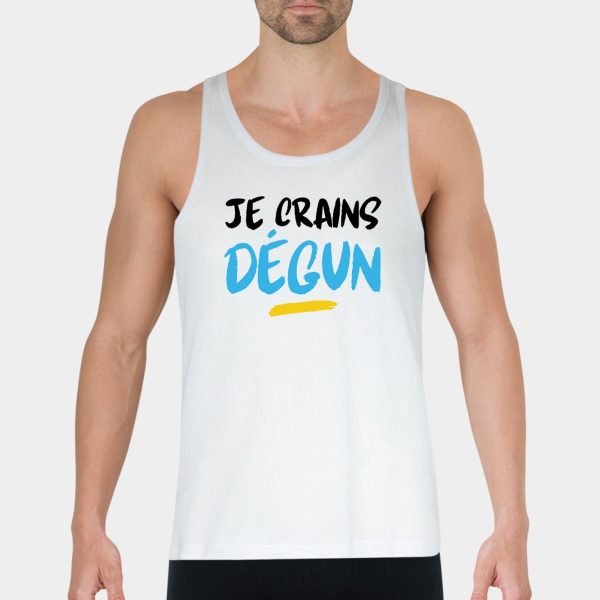 Debardeur Homme Je crains degun