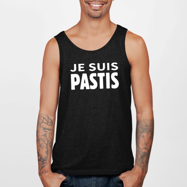 Debardeur Homme Je suis Pastis