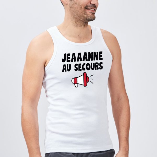 Debardeur Homme Jeanne au secours