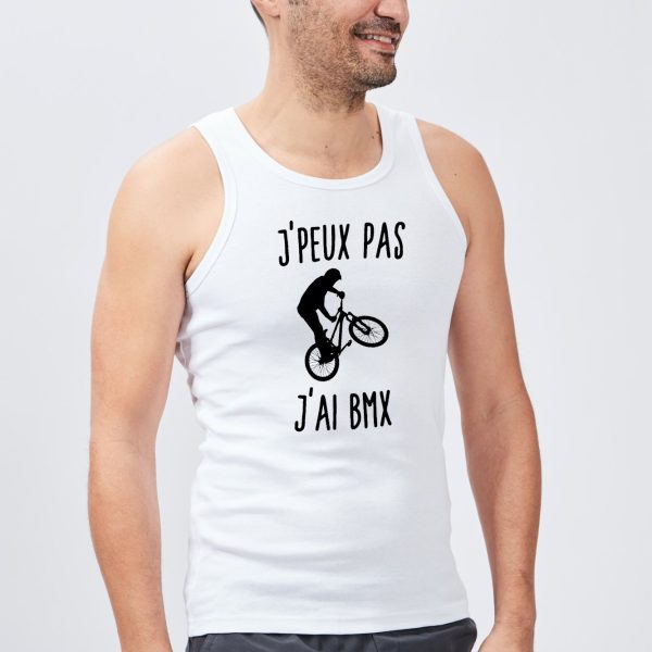 Debardeur Homme J’peux pas j’ai BMX