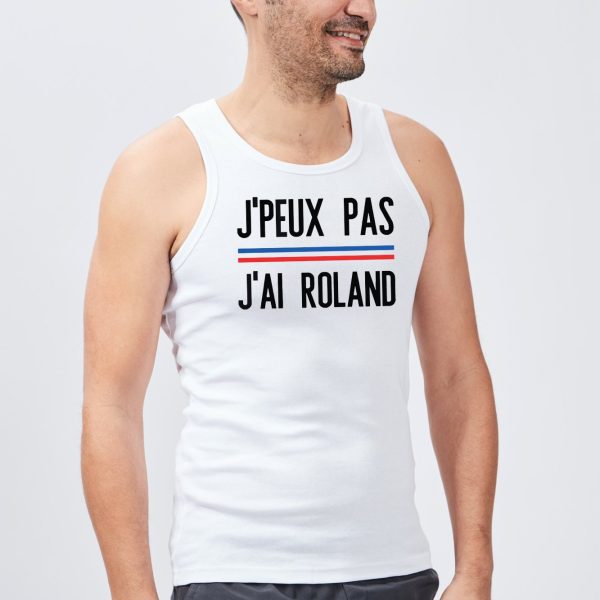 Debardeur Homme J’peux pas j’ai Roland