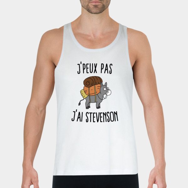 Debardeur Homme J’peux pas j’ai Stevenson