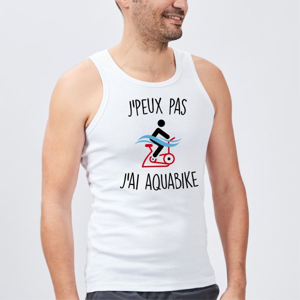 Debardeur Homme J’peux pas j’ai aquabike