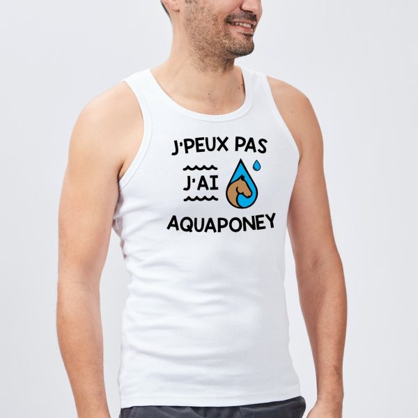 Debardeur Homme J’peux pas j’ai aquaponey