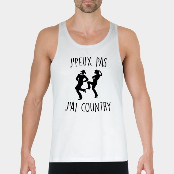 Debardeur Homme J’peux pas j’ai country