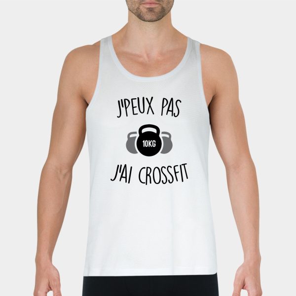 Debardeur Homme J’peux pas j’ai crossfit