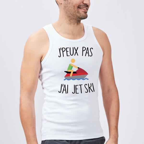 Debardeur Homme J’peux pas j’ai jet ski