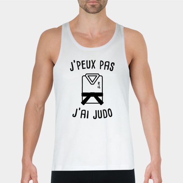 Debardeur Homme J’peux pas j’ai judo