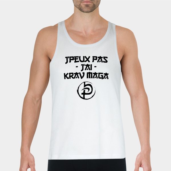 Debardeur Homme J’peux pas j’ai krav maga