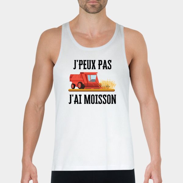 Debardeur Homme J’peux pas j’ai moisson