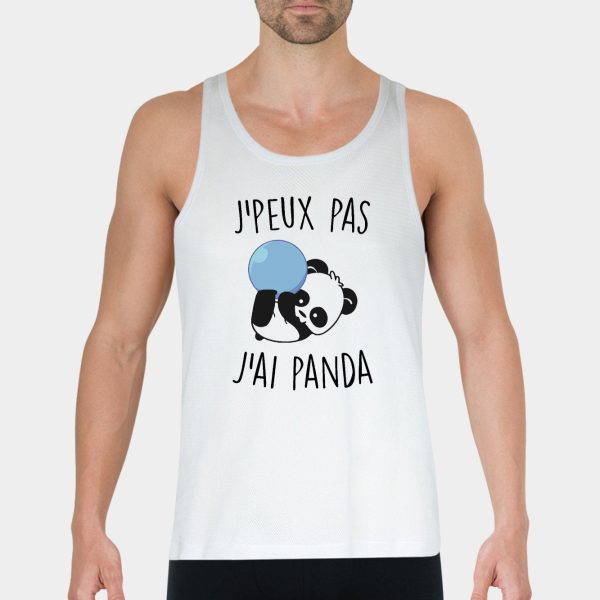 Debardeur Homme J’peux pas j’ai panda