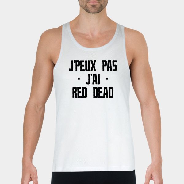 Debardeur Homme J’peux pas j’ai red dead