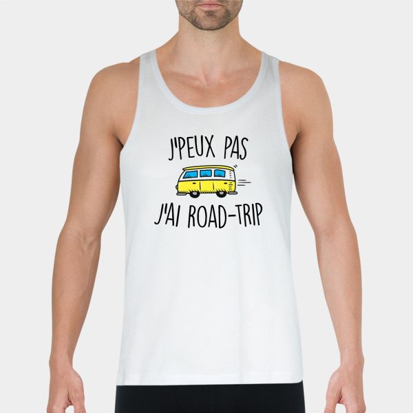 Debardeur Homme J’peux pas j’ai road-trip