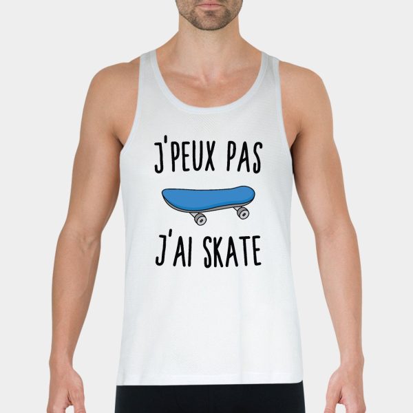 Debardeur Homme J’peux pas j’ai skate