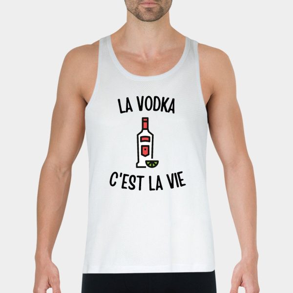 Debardeur Homme La vodka c’est la vie