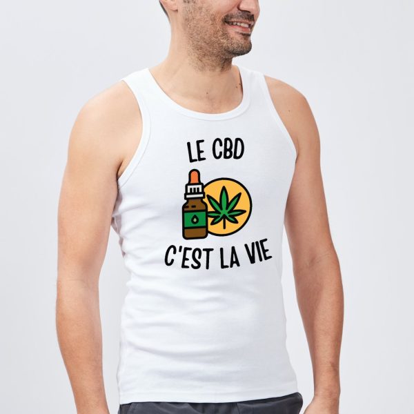 Debardeur Homme Le CBD c’est la vie