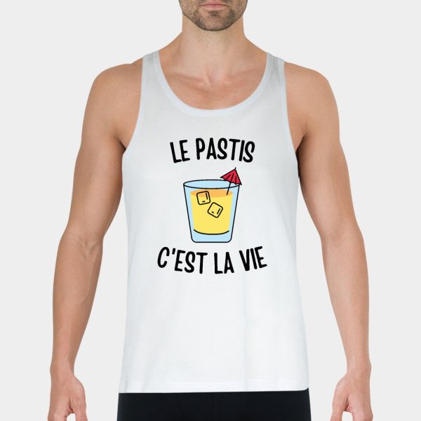 Debardeur Homme Le pastis c’est la vie