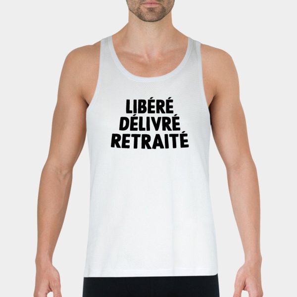 Debardeur Homme Libere delivre retraite