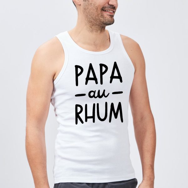 Debardeur Homme Papa au rhum