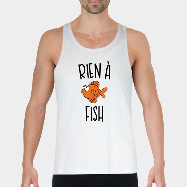 Debardeur Homme Rien a fish