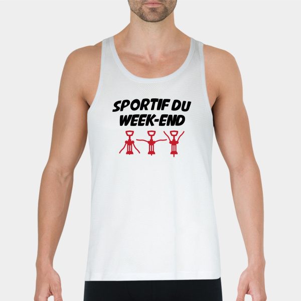 Debardeur Homme Sportif du week-end