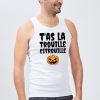 Debardeur Homme T&rsquo;as la trouille citrouille
