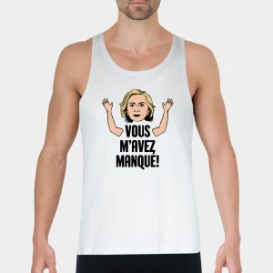 Debardeur Homme Vous m&rsquo;avez manque