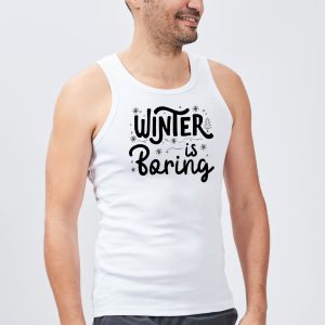 Debardeur Homme Winter is boring