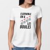 T-Shirt Femme A Grenoble on a les boules