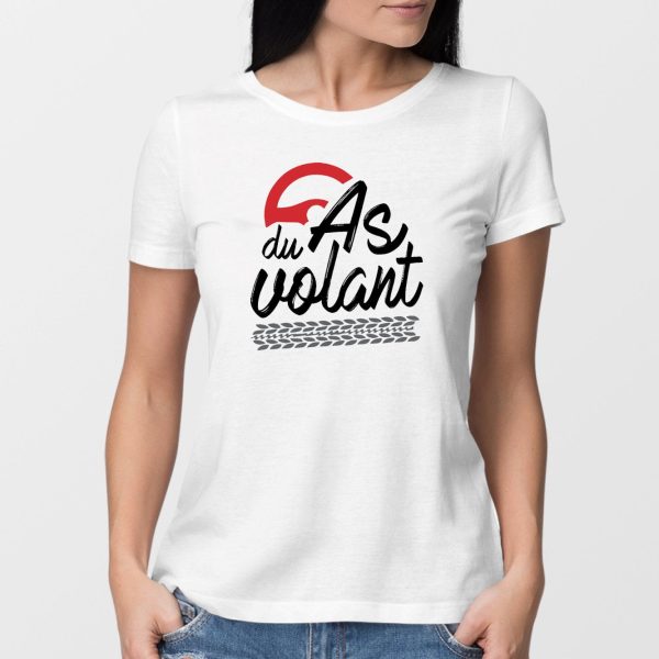 T-Shirt Femme As du volant