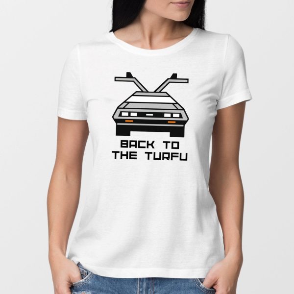 T-Shirt Femme Back to the turfu