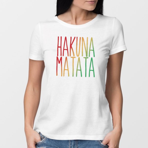 T-Shirt Femme Hakuna Matata